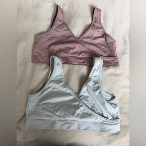 Auden 2pk Nursing bras - pink and white